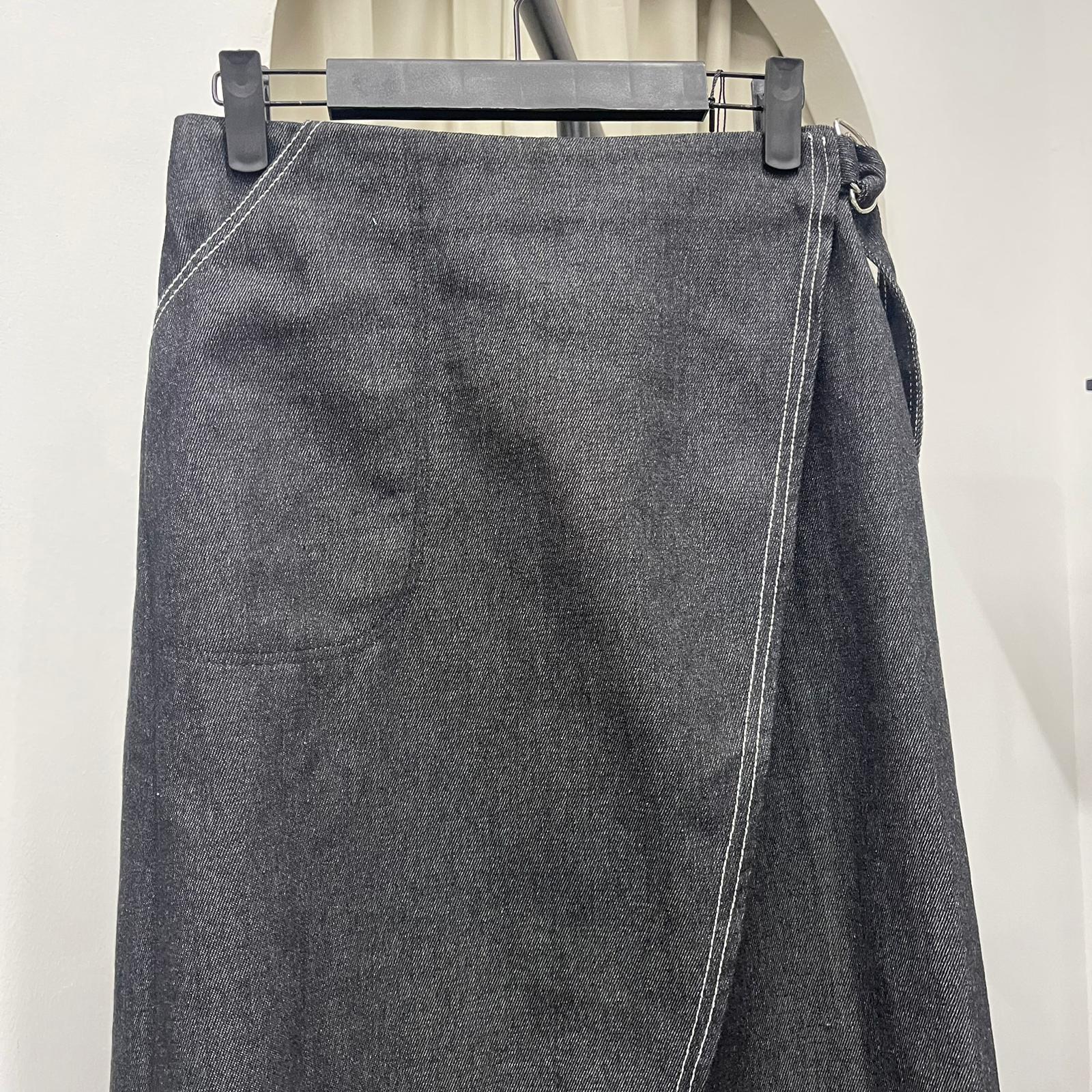 Belted Denim Skirt (CGLABEL - Premium Denim)