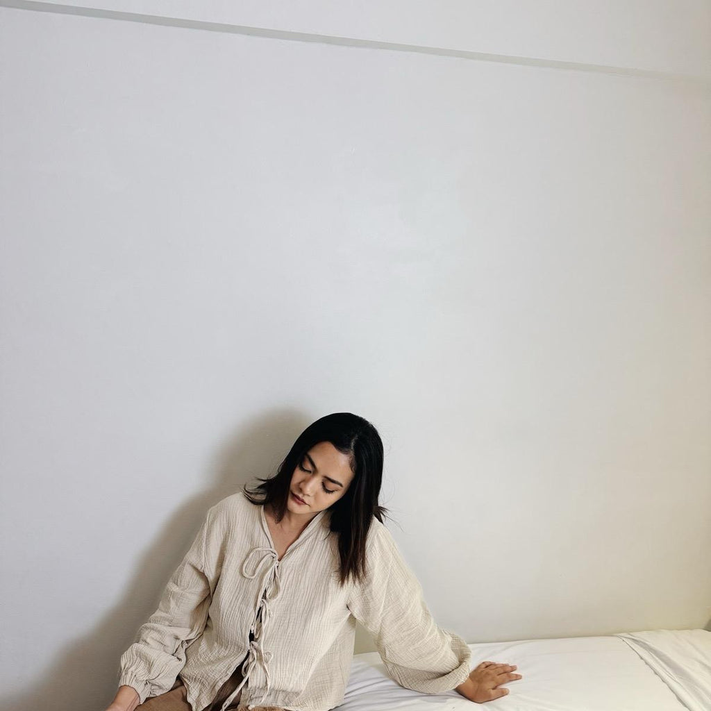 Ribbon Blouse (CGLABEL - Foam Series)