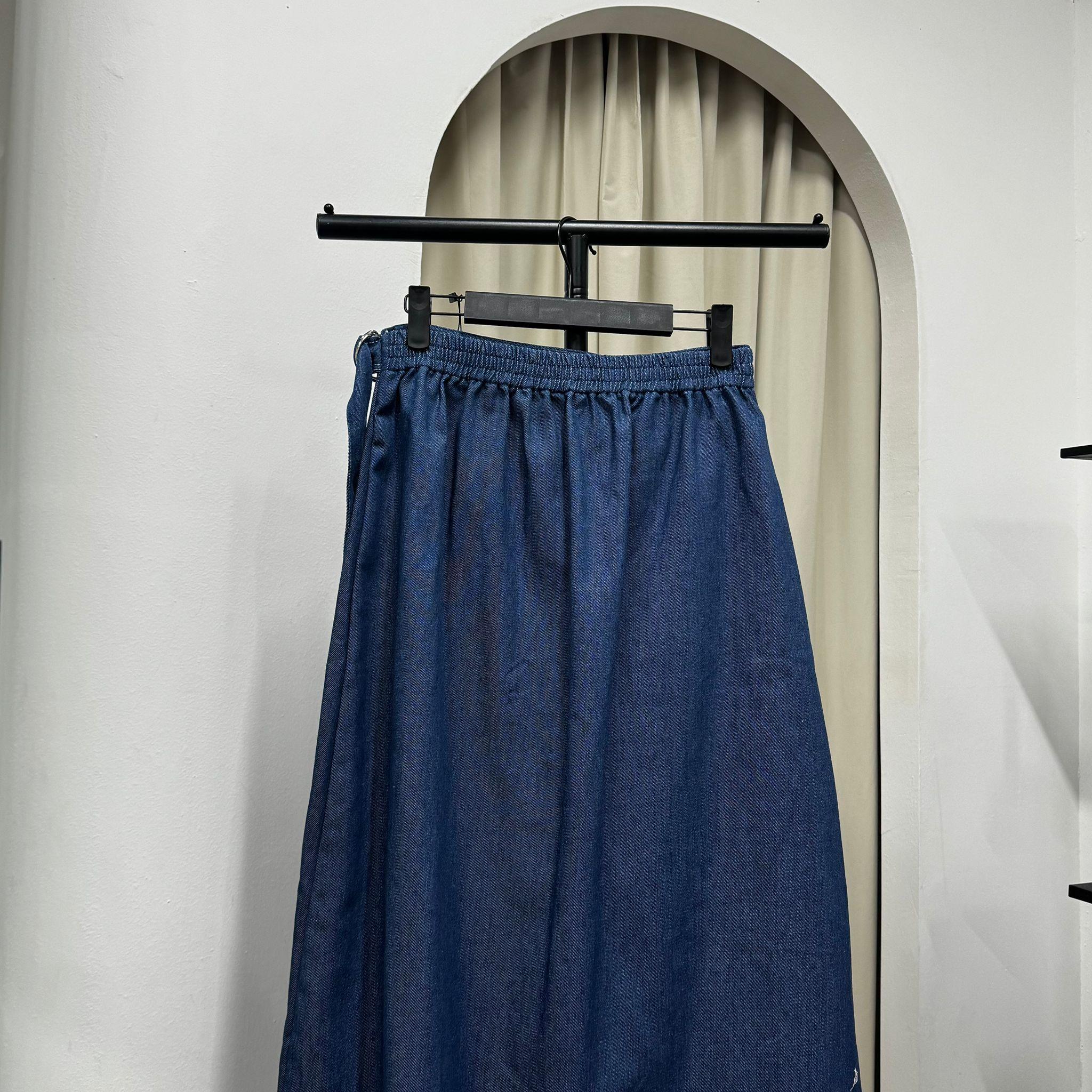 Belted Denim Skirt (CGLABEL - Premium Denim)