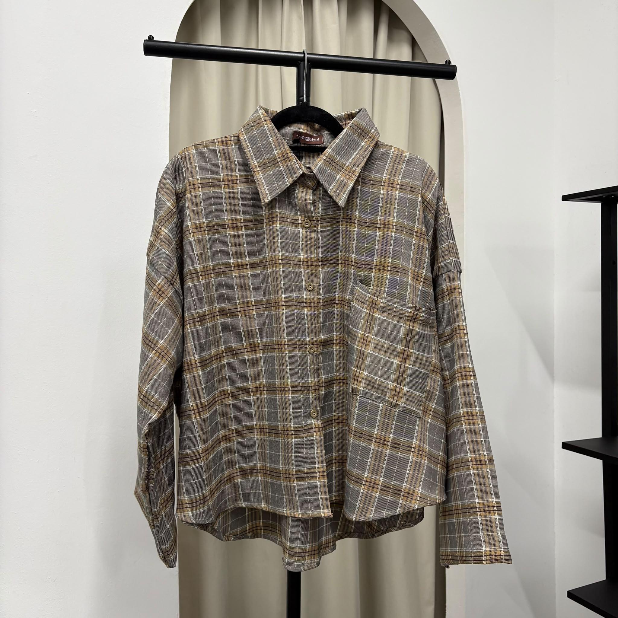 Boxy Shirt (CGLABEL- Flannel)