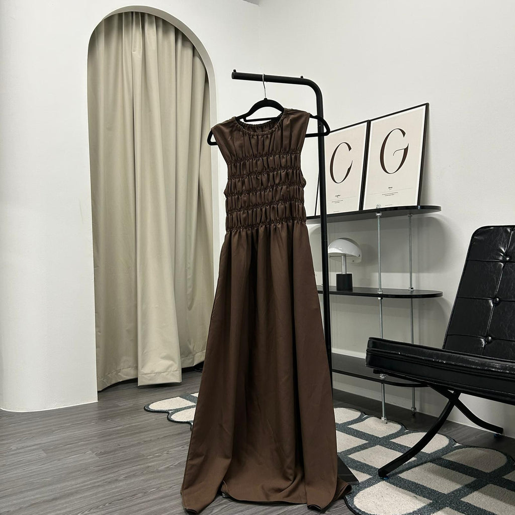 Smock Sleeveless Dress V.2 (By thecglabel - Linen Woven material)
