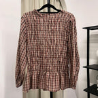 Kelly Checks Top (CG Curated Series)