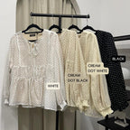 Poppy Polka (CGLABEL - Chiffon Crepe)