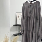 Babydoll Oversized Top (By thecglabel- Checkered Linen)