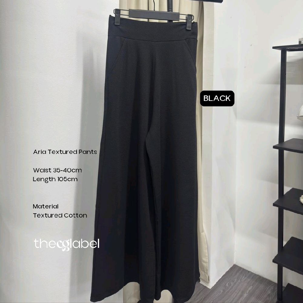Aria Textured Pants (CG Curated Series)