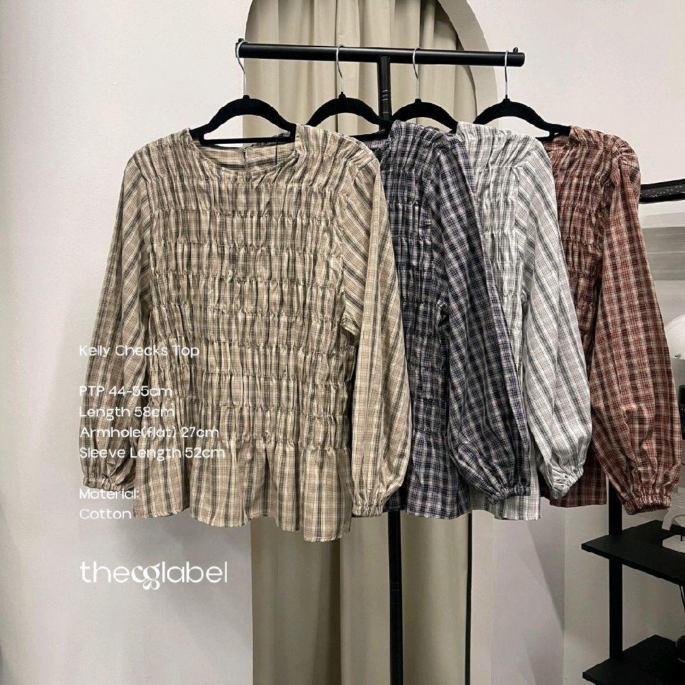Kelly Checks Top (CG Curated Series)