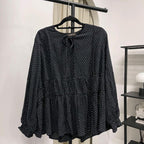 Poppy Polka (CGLABEL - Chiffon Crepe)