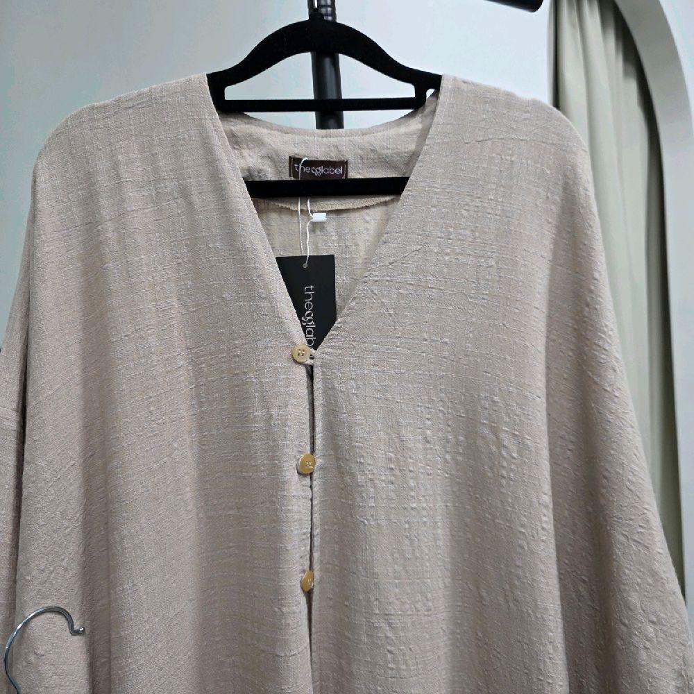Kimono Outerwear (By thecglabel - Checkered Linen)
