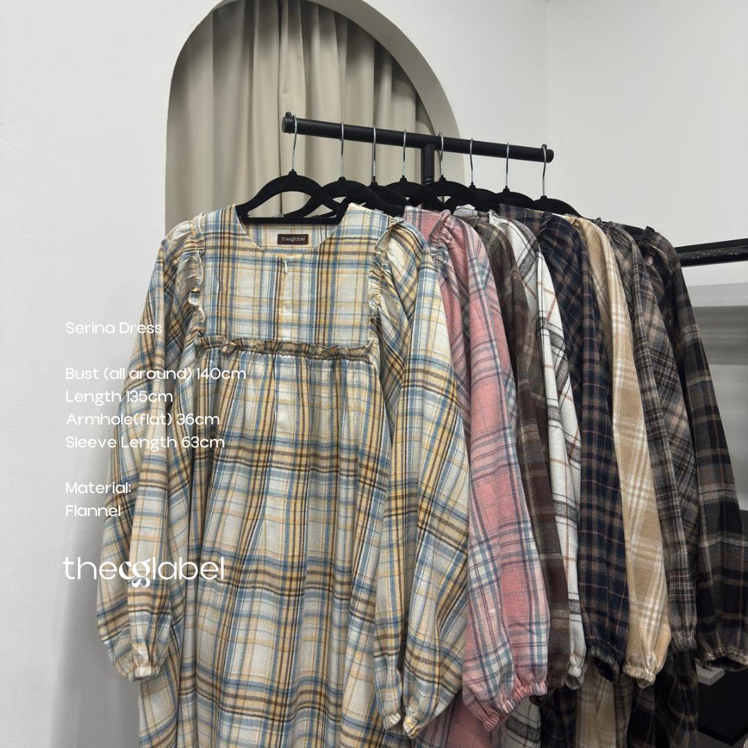Serina Dress (CGLABEL - Flannel)