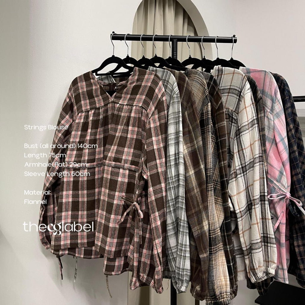 Strings Blouse (CGLABEL - Flannel)