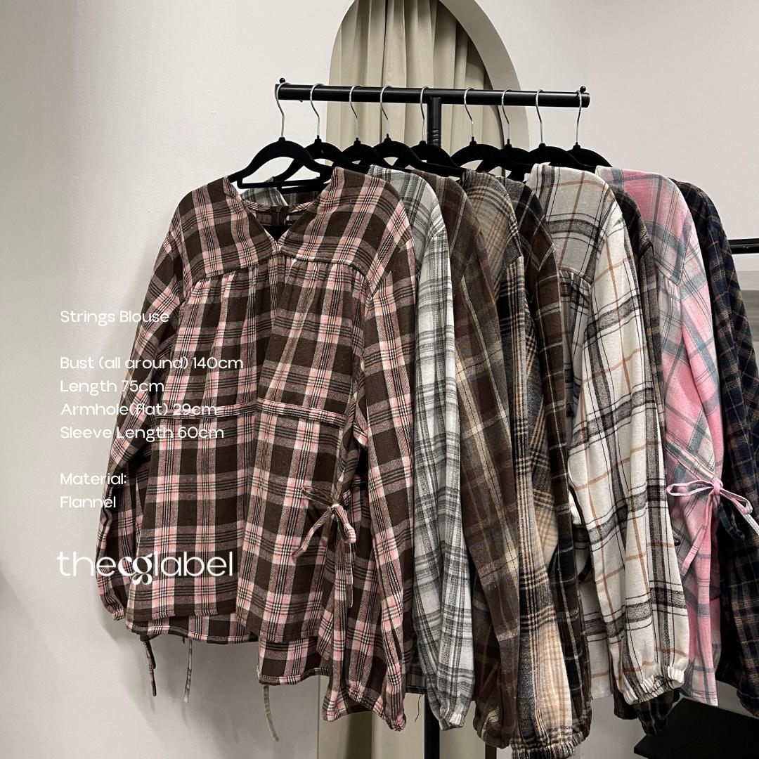 Strings Blouse (CGLABEL - Flannel)