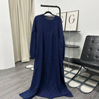 Mum Button Dress (CGLABEL - Foam)