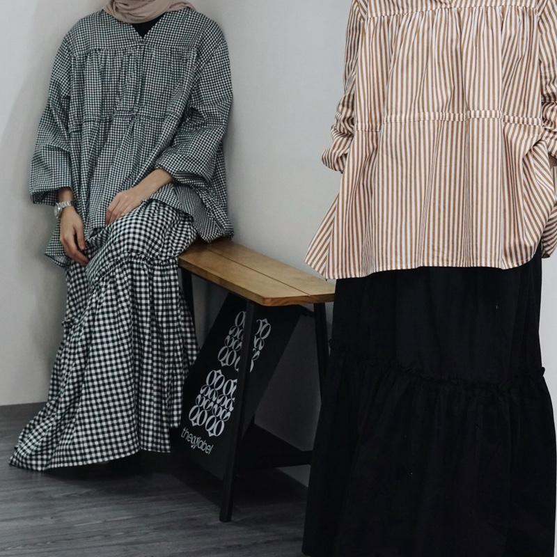 Rea Ruffles Skirt (CGLABEL - Japanese cotton)