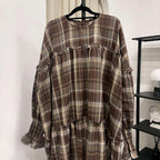 Santorini Ruffle Dress (CGlabel - Flannel)