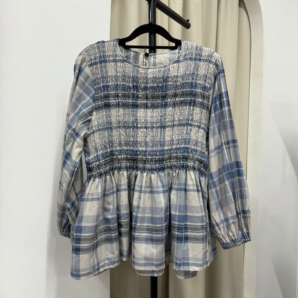 Khaty Plaid Top (CG Curated Series)