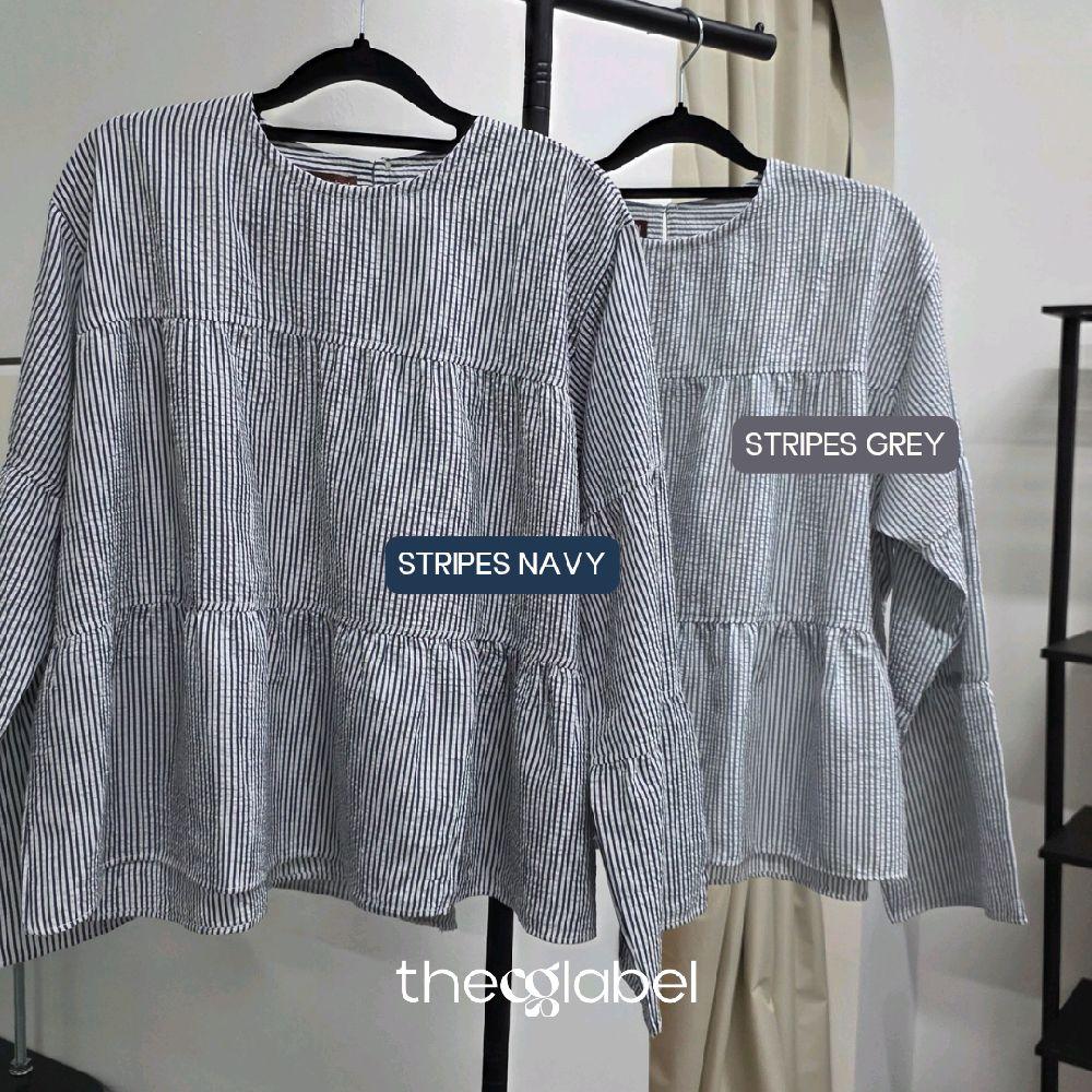 Yumi Blouse (By thecglabel - Seersucker)