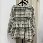 Khaty Plaid Top (CG Curated Series)