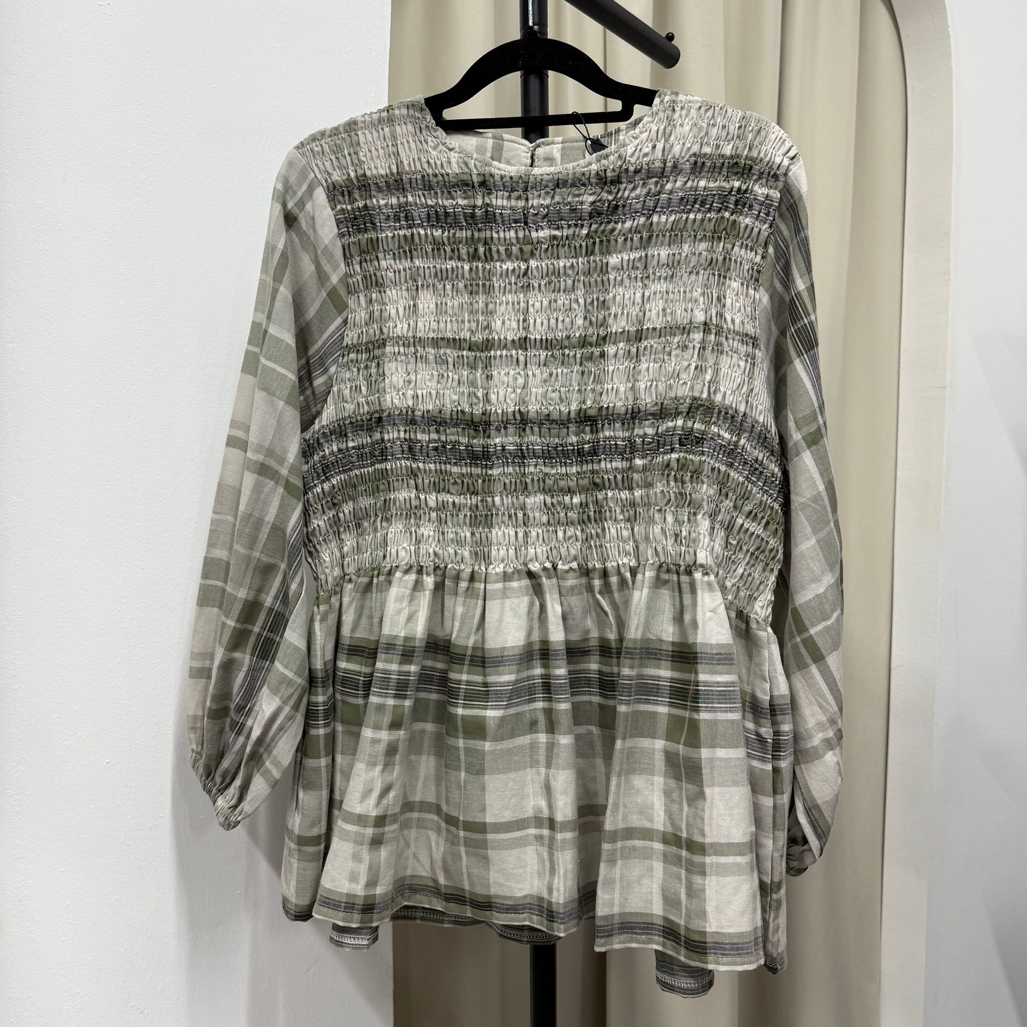 Khaty Plaid Top (CG Curated Series)