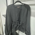 Elena Blouse - Salt Linen