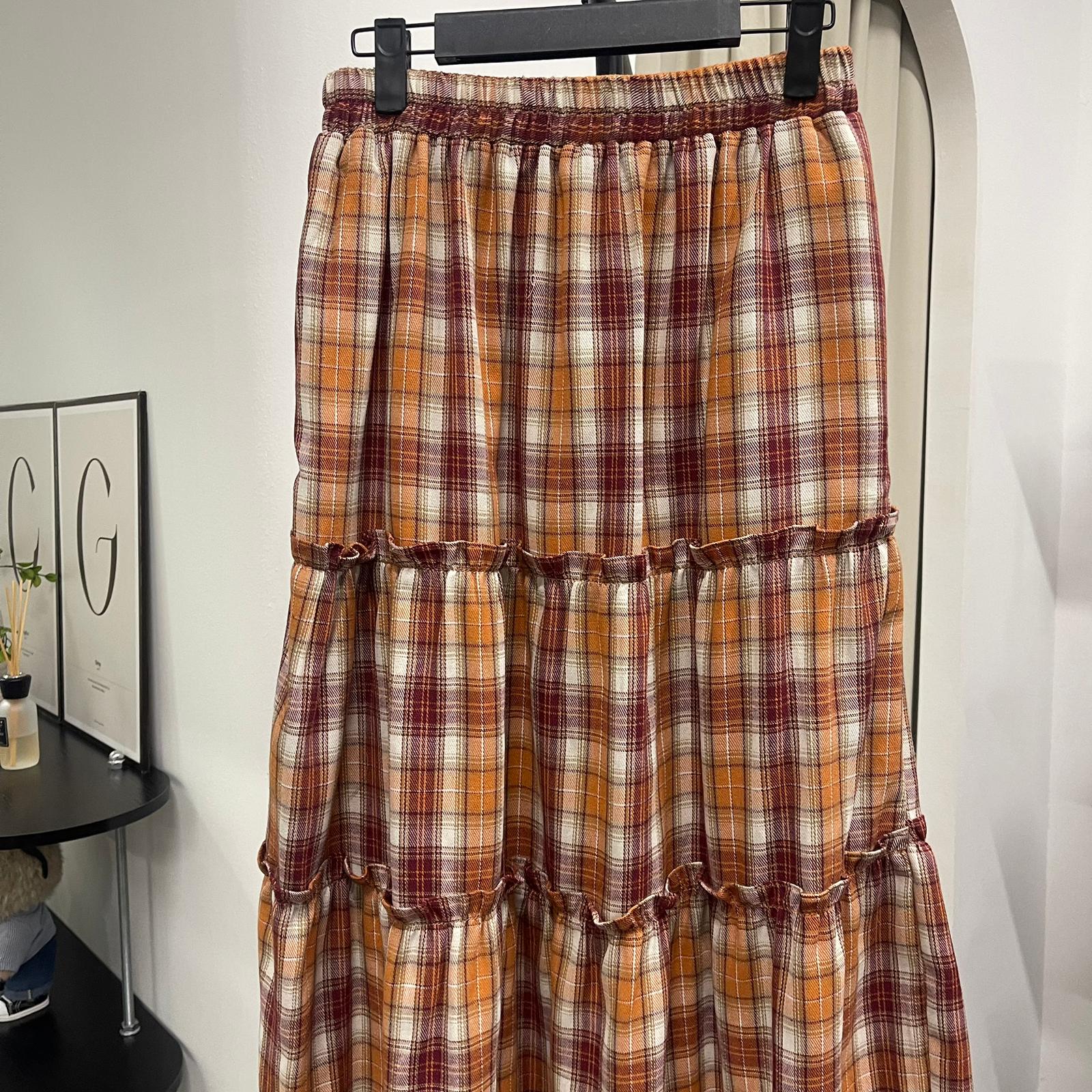 Meera Tiered Skirt (By thecglabel - Flannel)