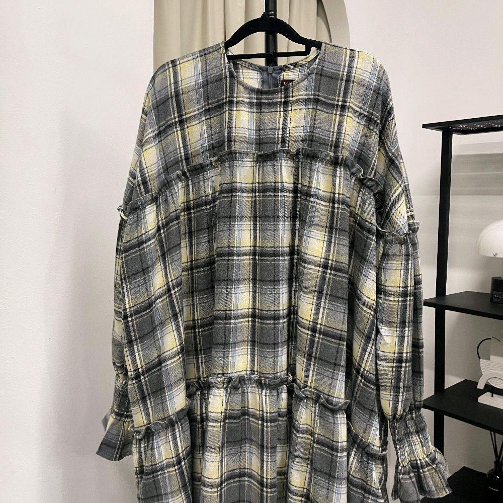 Santorini Ruffle Dress (CGlabel - Flannel)