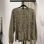 Nuha Checks Top (CG Curated Series)