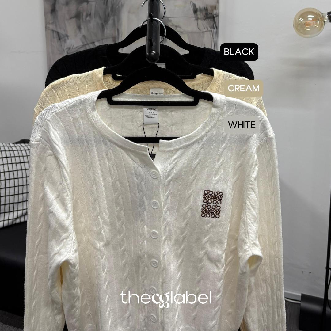 GG Cardigan (By thecglabel - Soft Cable Knit)