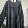 Santorini Ruffles Blouse (CGLABEL - Linen Crinkle)