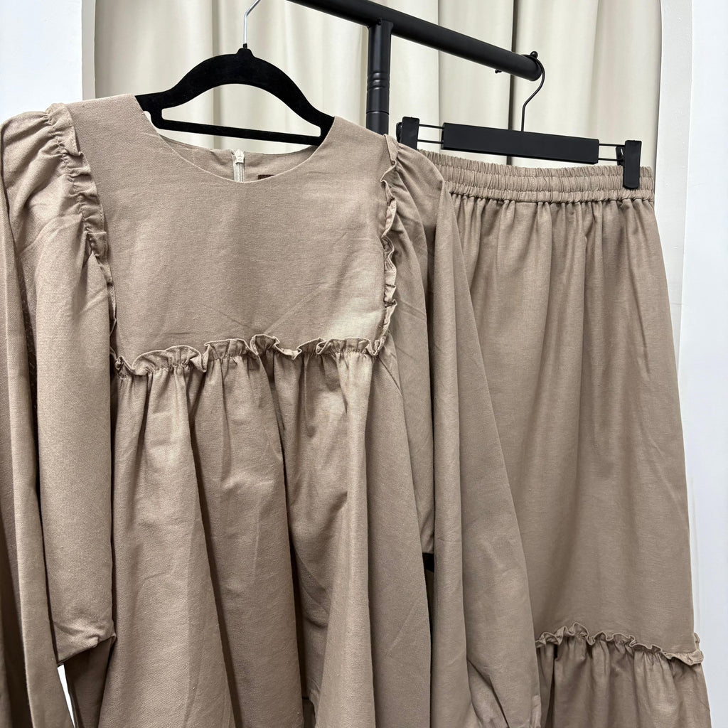 Serina Set (By thecglabel - Premium Linen)