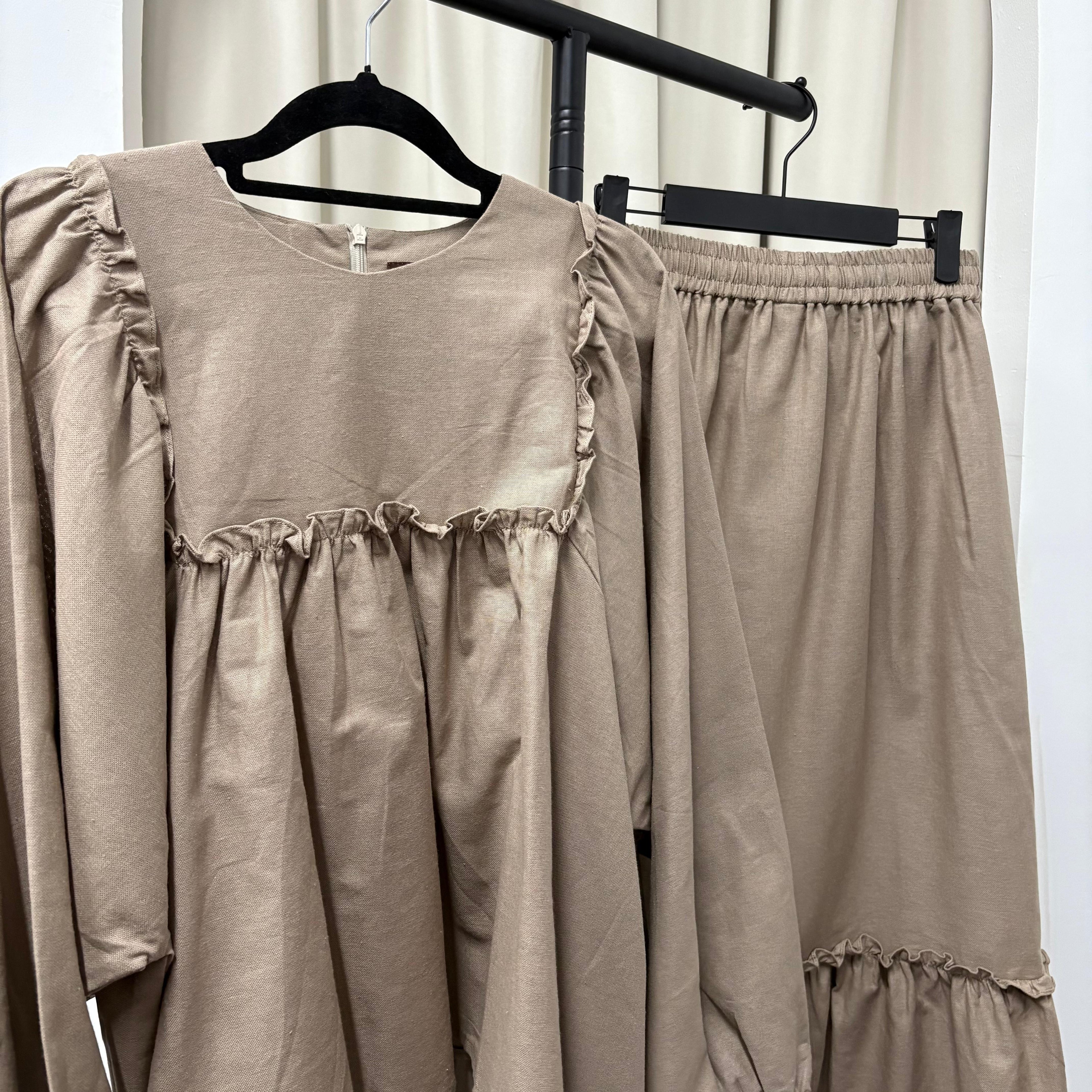 Serina Set (By thecglabel - Premium Linen)