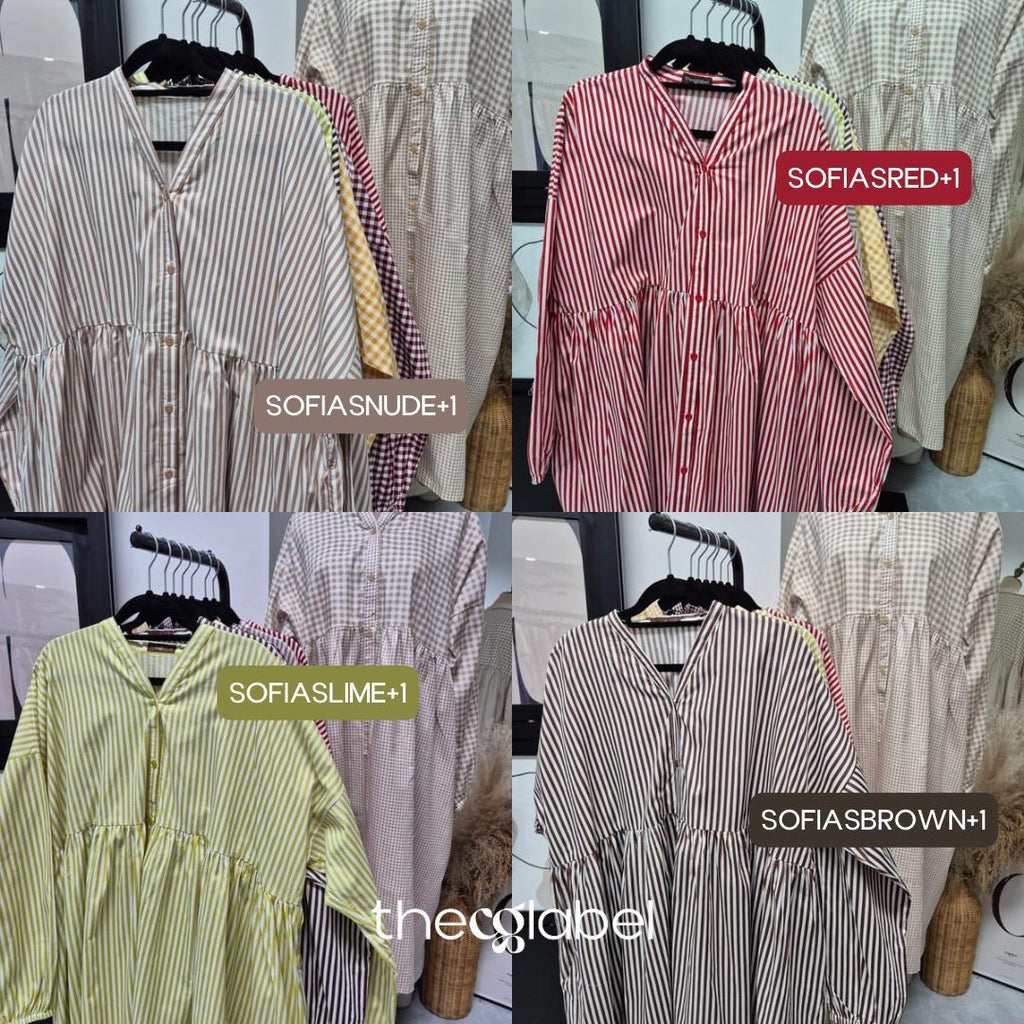 Sofia Oversized Midi Dress (THECGLABEL - JAPANESE COTTON SERIES)