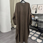 Mum Button Dress (CGLABEL - Foam)