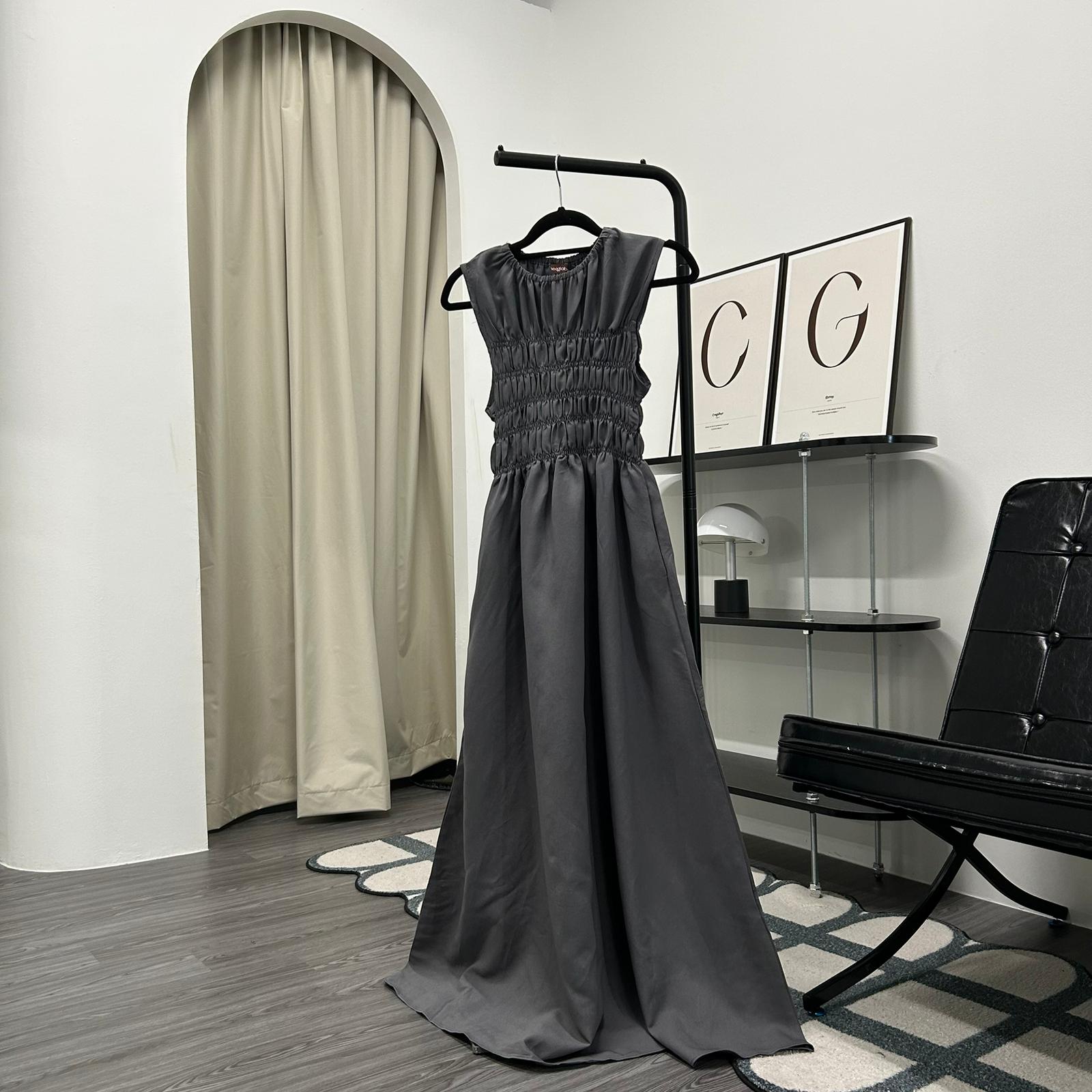 Smock Sleeveless Dress V.2 (By thecglabel - Linen Woven material)