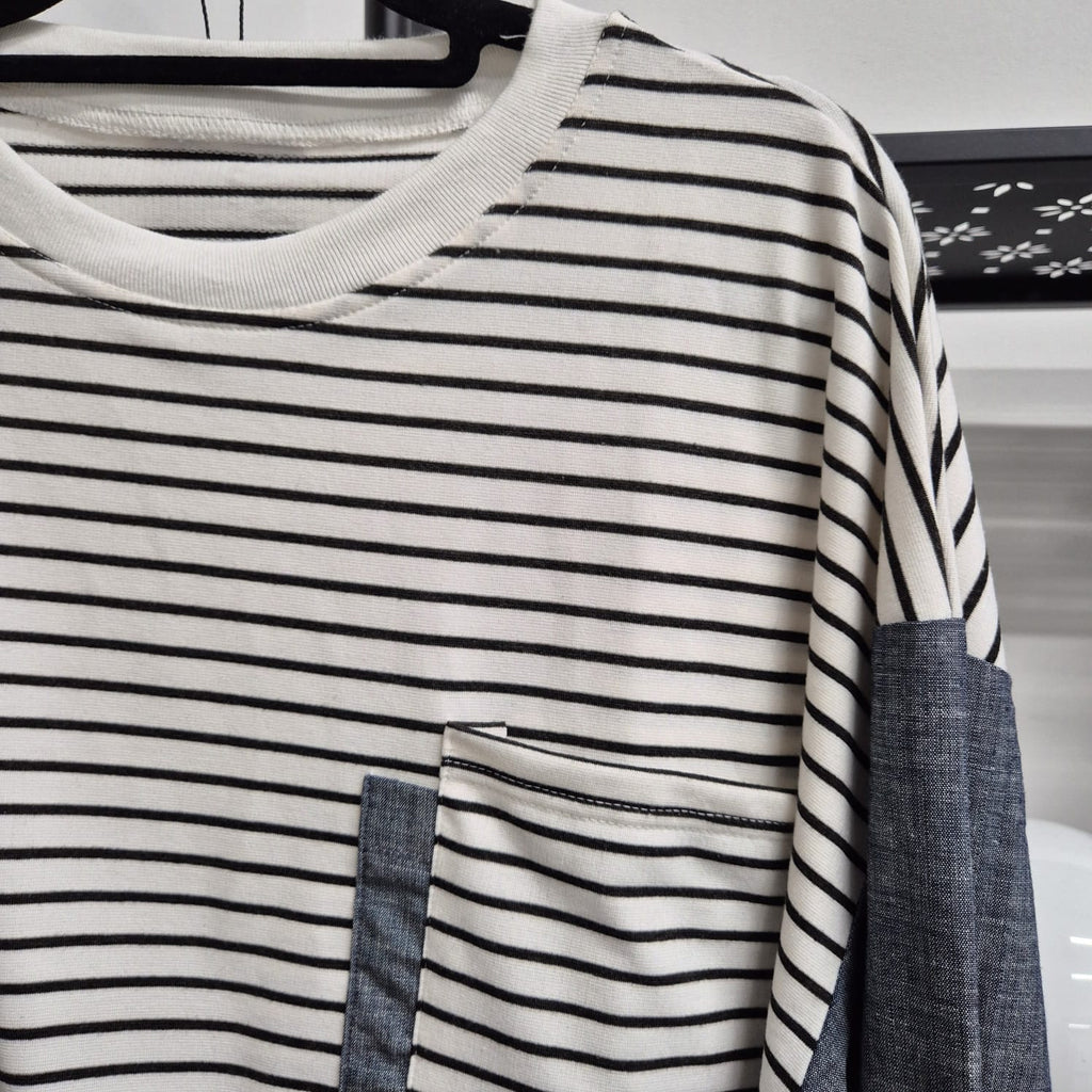 Denim Block Striped (Curated Series)