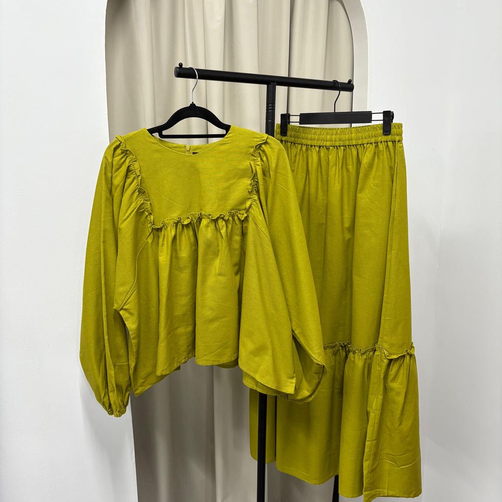 Serina Set (By thecglabel - Premium Linen)