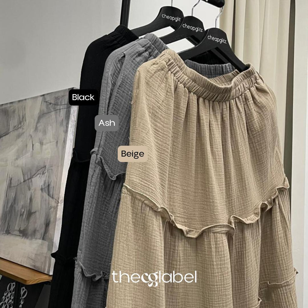 Meera Tiered Skirt (By thecglabel - Cotton Foam Series)
