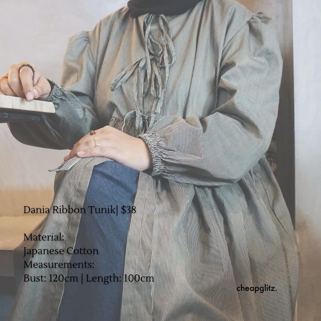 Dania Ribbon Tunik (CGLABEL- Japanese Cotton Series)