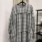 Santorini Ruffle Dress (CGlabel - Flannel)