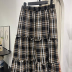 Meera Tiered Skirt (CGLABEL - Flannel)