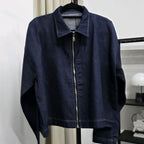 Zipper Denim Jacket (CG Curated Series)