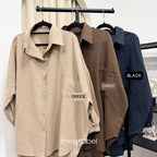 Lola Batwing Oversized Shirt (Curated Series)