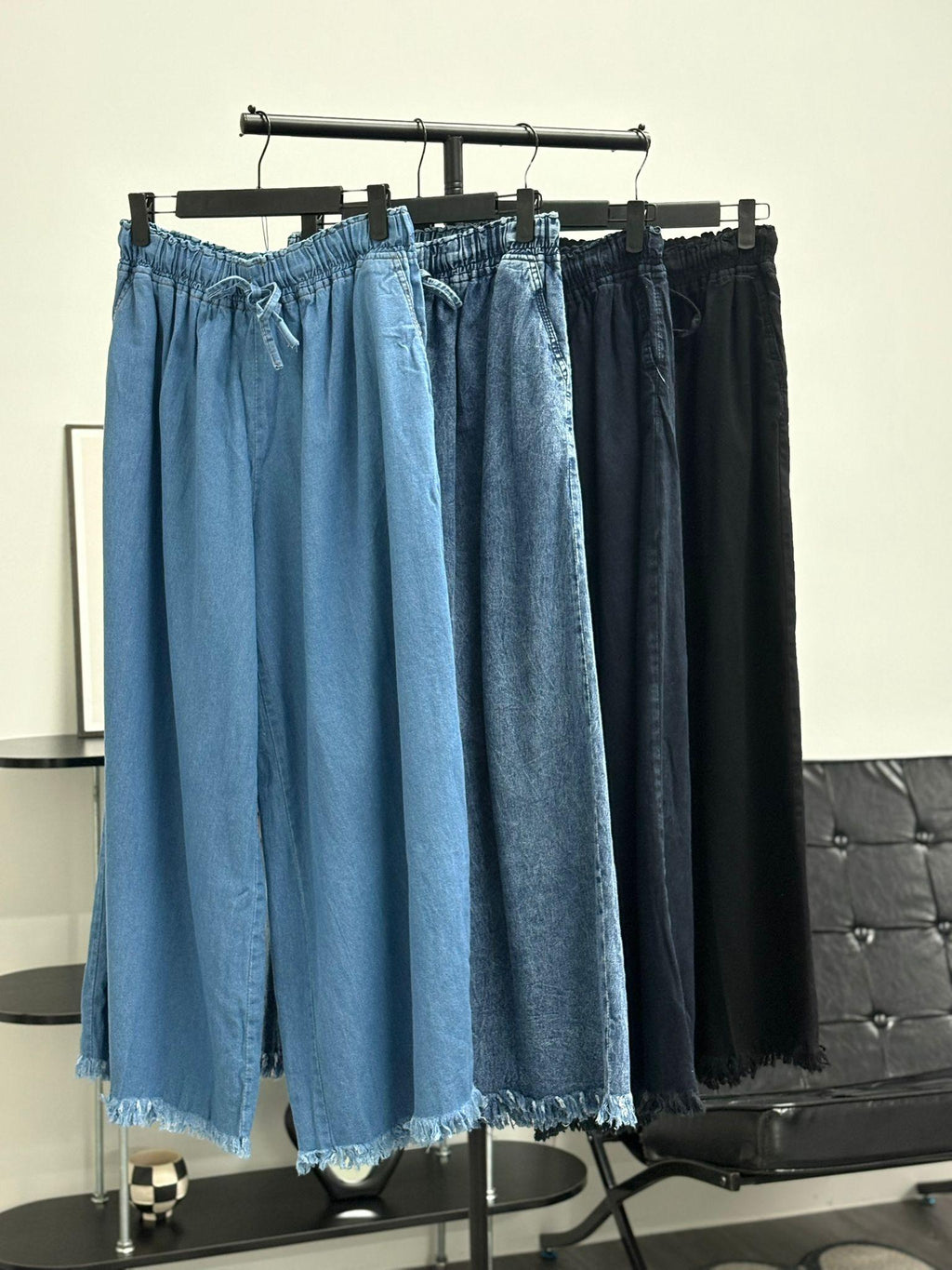Frill Denim Pants (CG Curated Series)