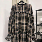 Santorini Ruffle Dress (CGlabel - Flannel)