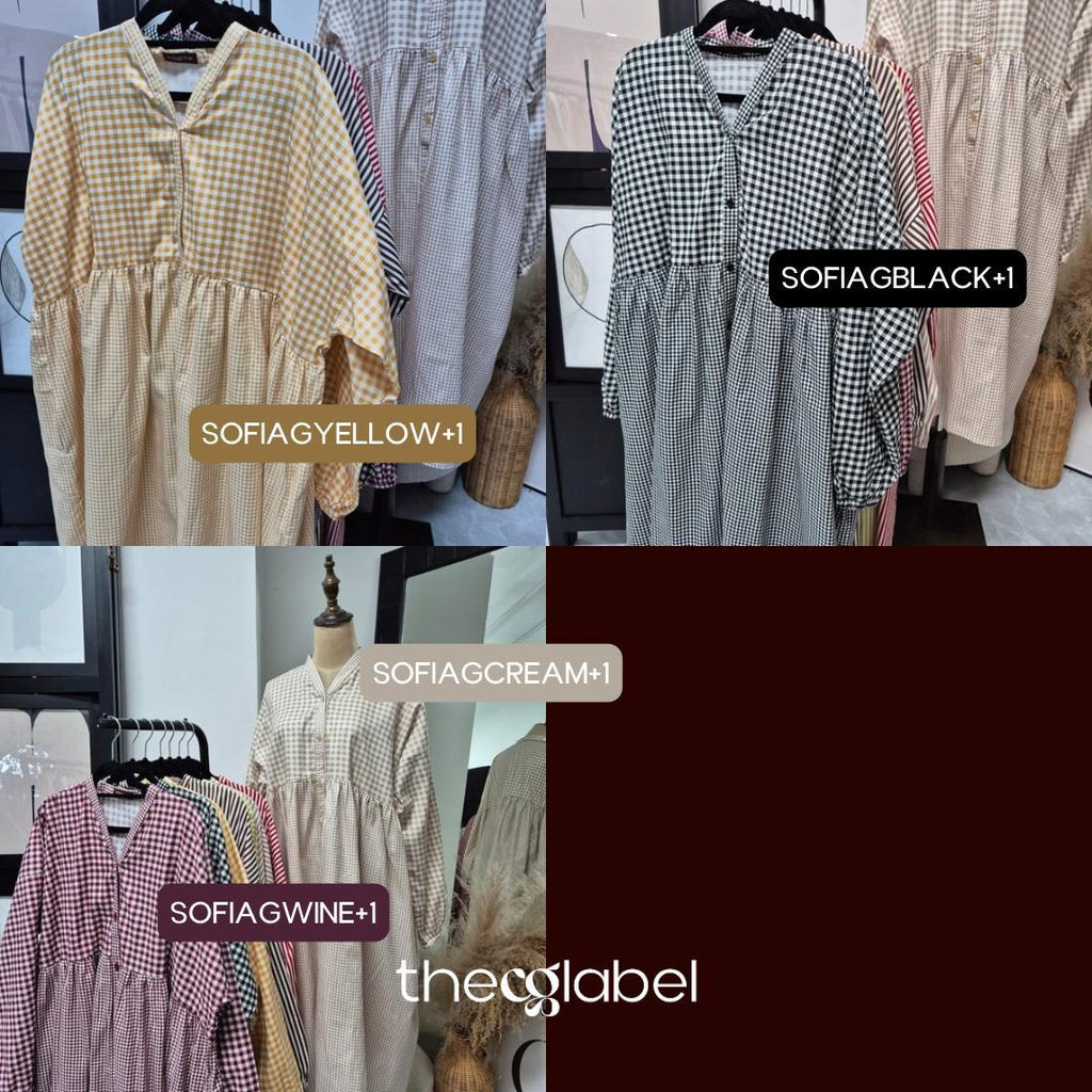 Sofia Oversized Midi Dress (THECGLABEL - JAPANESE COTTON SERIES)