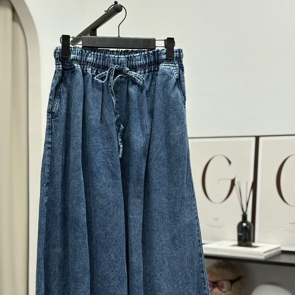 Frill Denim Pants (CG Curated Series)