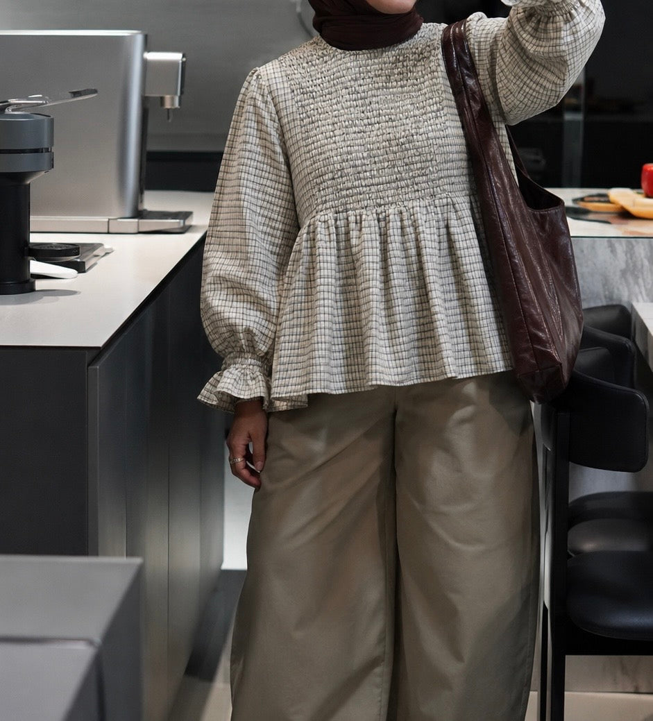 Luna Blouse (CGLABEL - Cotton Crinkle)
