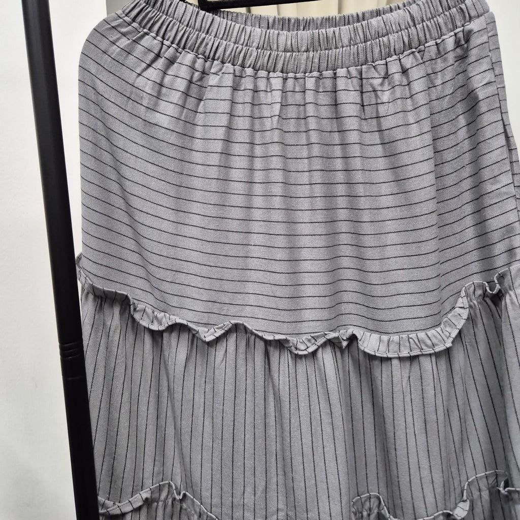 Meera Tiered Skirt (By thecglabel - Coarse Linen)