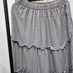Meera Tiered Skirt (By thecglabel - Coarse Linen)