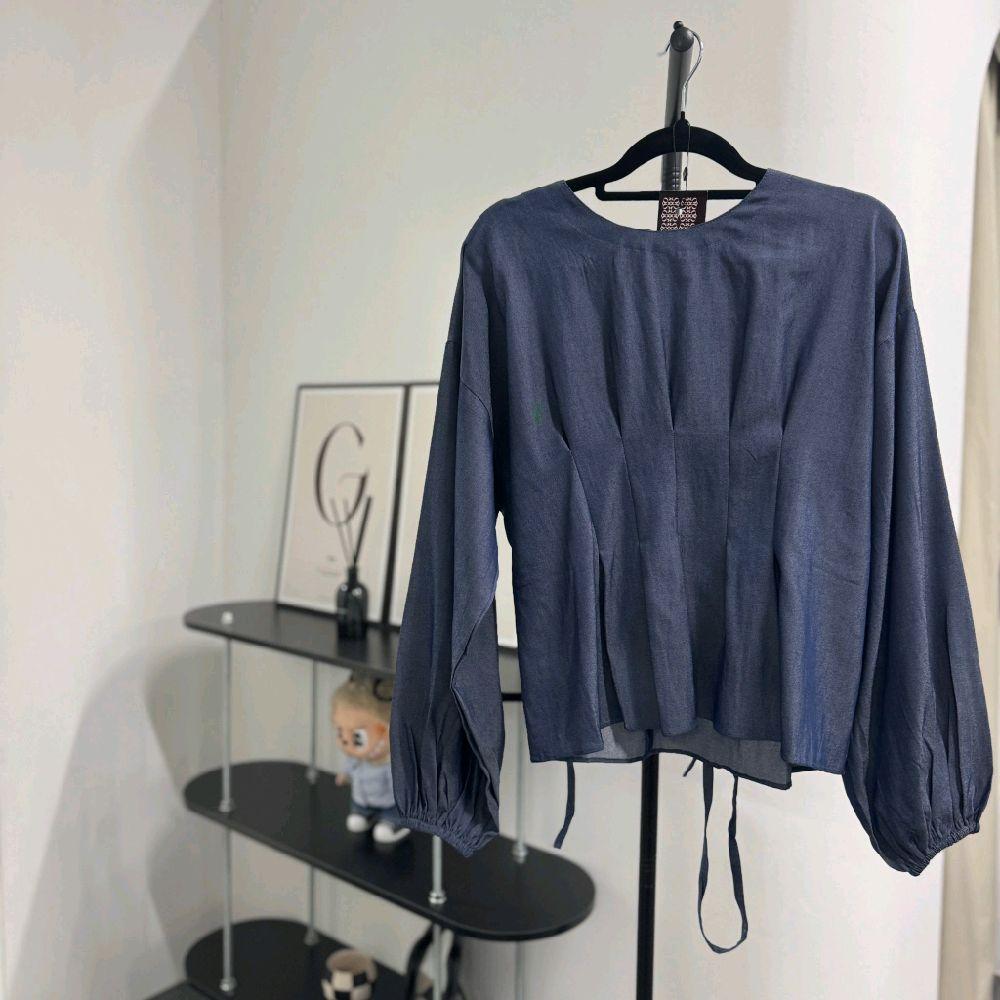 Nelly Blouse (CGLABEL - Soft Denim)