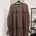 Santorini Ruffle Dress (CGlabel - Flannel)